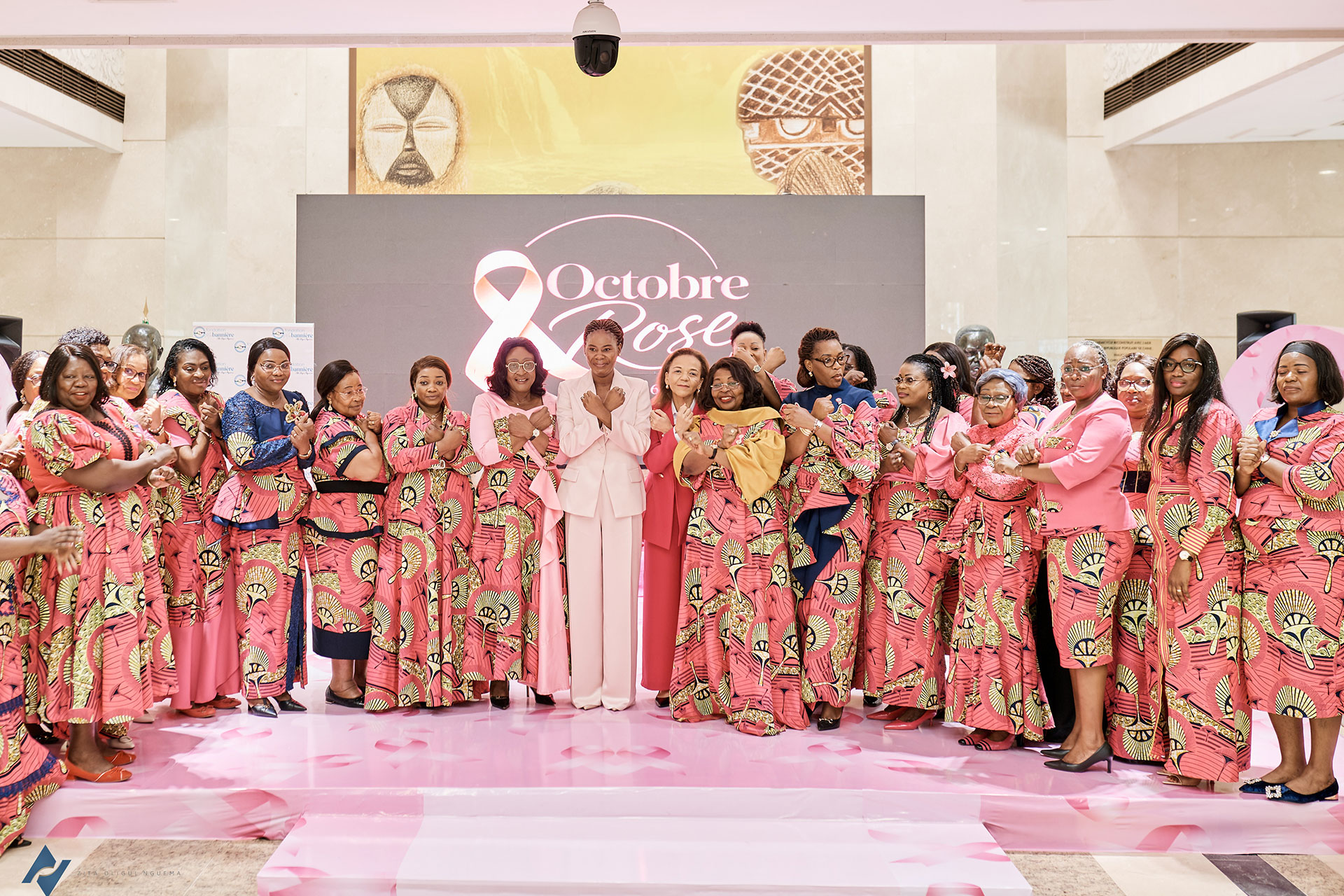 À Libreville, Madame Zita Oligui Nguema réaffirme son engagement pour la prévention des cancers féminins