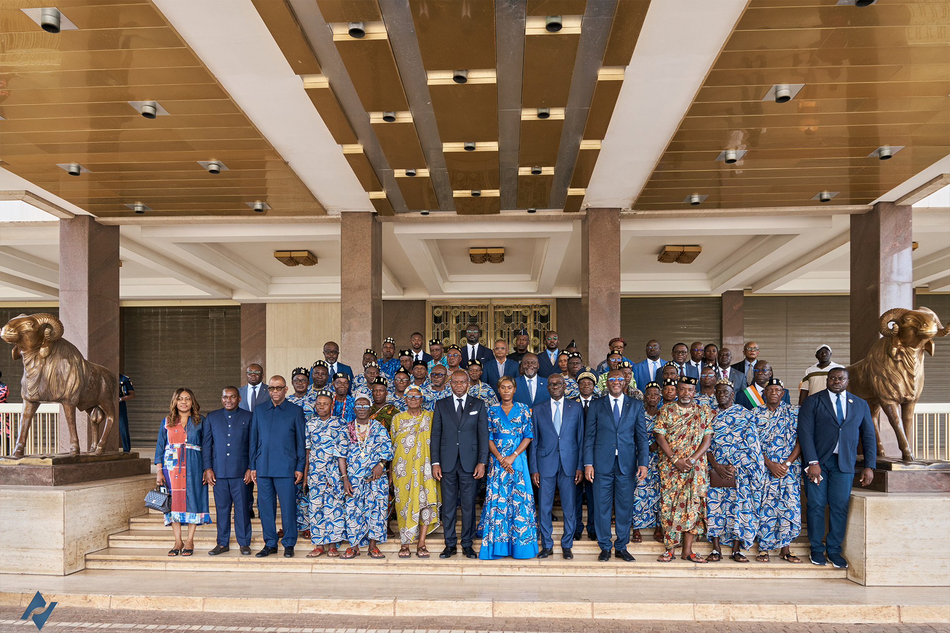 À Yamoussoukro, le couple Oligui Nguema rend hommage à la mémoire et au patrimoine ivoiriens