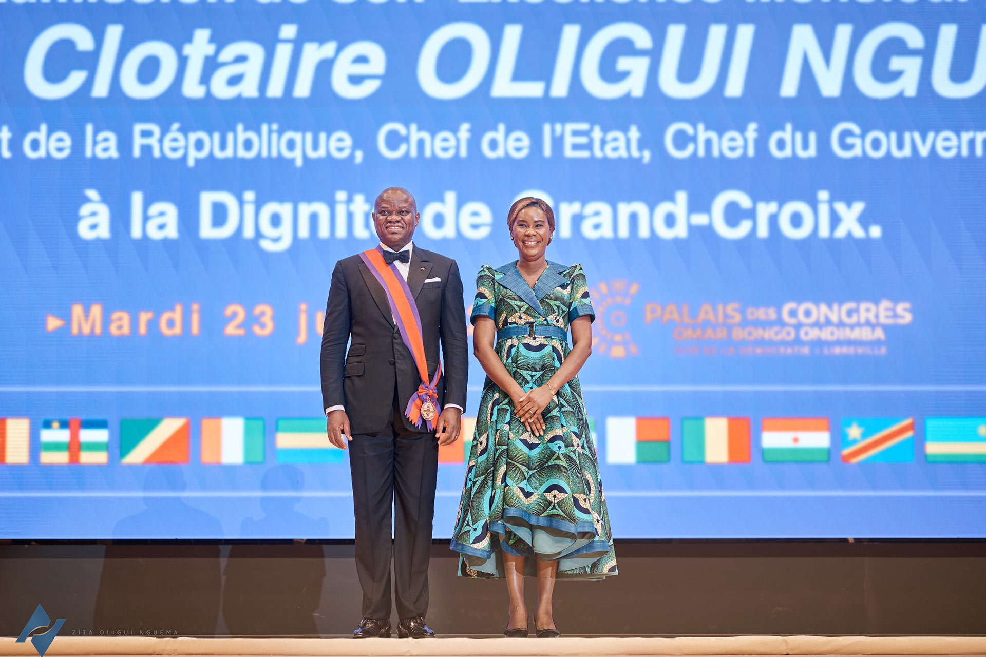 OIPA - CAMES Cérémonie de distinction de Son Excellence Monsieur Brice Clotaire Oligui Nguema