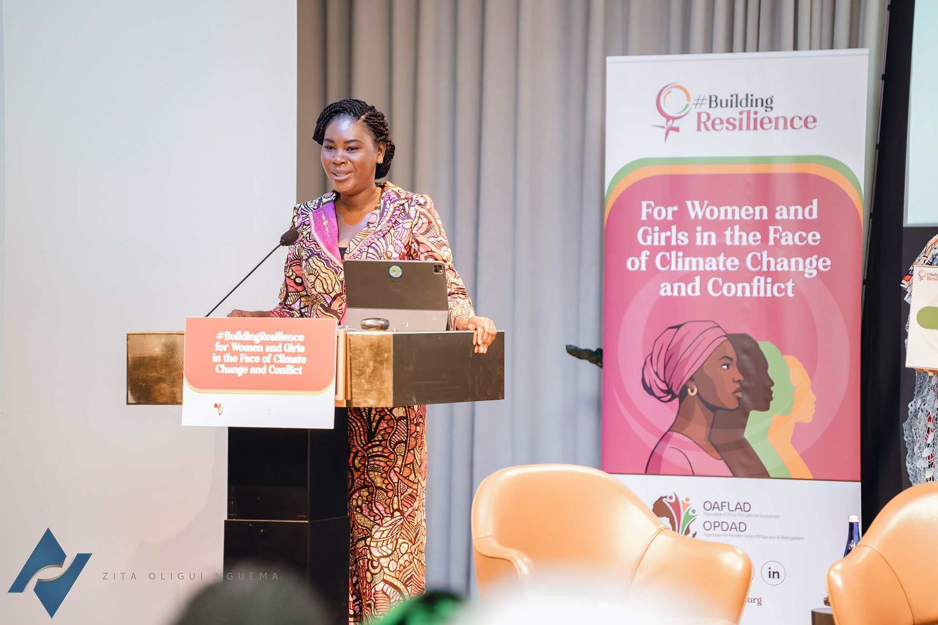 New York : Zita Oligui Nguema aux côtés des  Premières Dames africaines pour la résilience des femmes et des ﬁlles